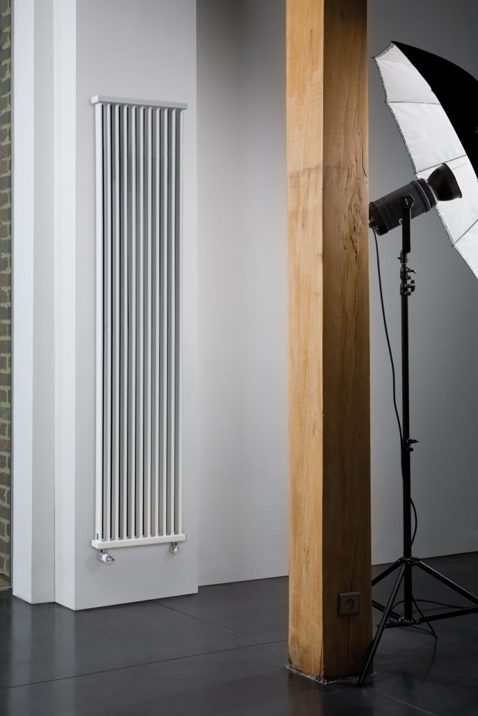 Separar ambientes con radiadores verticales